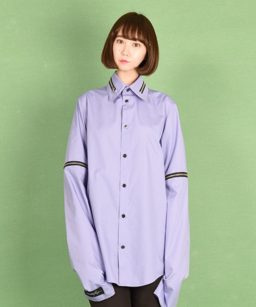 MILKBOY(ミルクボーイ)の「ZIPPED シャツ(シャツ/ブラウス・レディース・A/B/C・FREE)」の2枚目の写真