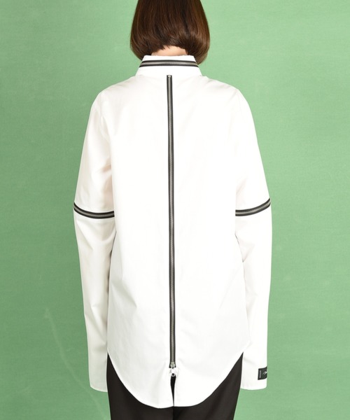 MILKBOY(ミルクボーイ)の「ZIPPED シャツ(シャツ/ブラウス・レディース・A/B/C・FREE)」の4枚目の写真