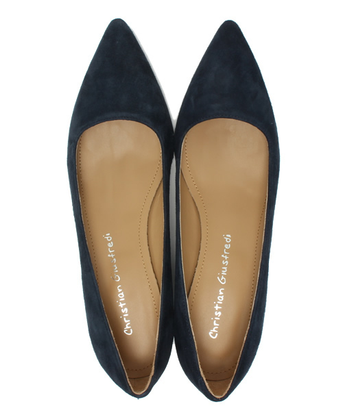 NANO universe（ナノユニバース）の「ポインテッドスエードパンプス/L（パンプス・レディース・ベージュ/ネイビー/ブラック/グレー・37/35/36/38）」の10枚目の写真