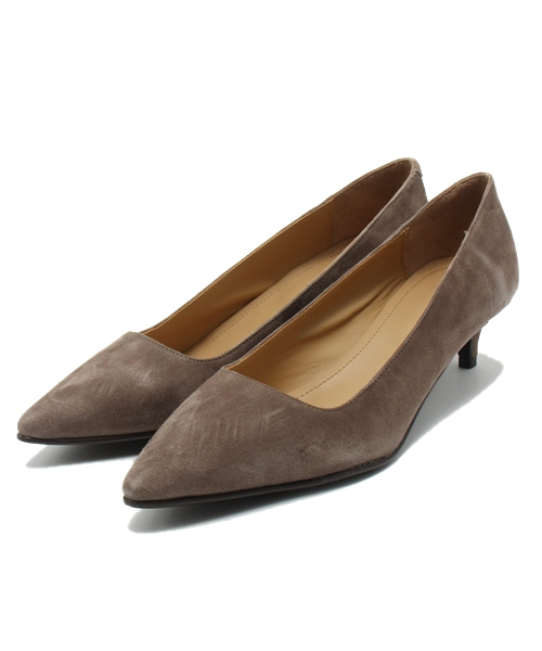 NANO universe（ナノユニバース）の「ポインテッドスエードパンプス/L（パンプス・レディース・ベージュ/ネイビー/ブラック/グレー・37/35/36/38）」の14枚目の写真