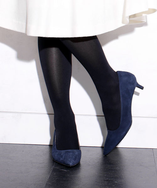 NANO universe（ナノユニバース）の「ポインテッドスエードパンプス/L（パンプス・レディース・ベージュ/ネイビー/ブラック/グレー・37/35/36/38）」の11枚目の写真