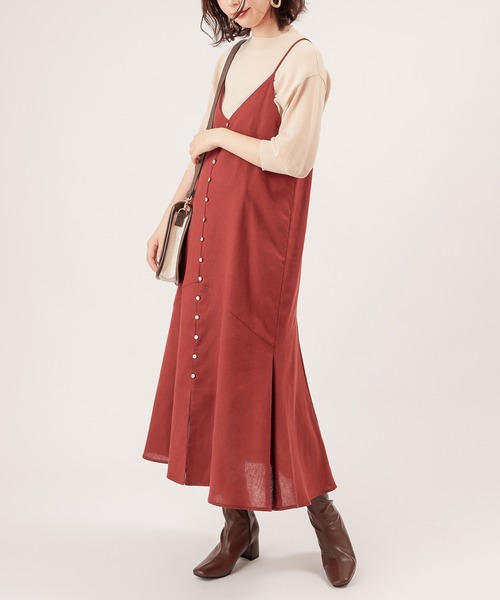 natural couture(ナチュラルクチュール)の「ストレッチミドルブーツ(ブーツ・レディース・ライトベージュ/アイボリー/ブラック/ブラウン・MEDIUM/LARGE)」の15枚目の写真