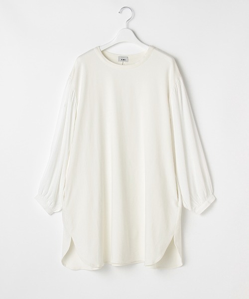 Ami 袖パフカットロングプルオーバー ワンピース Pom Ponette Junior ポンポネットジュニア のファッション通販 Zozotown