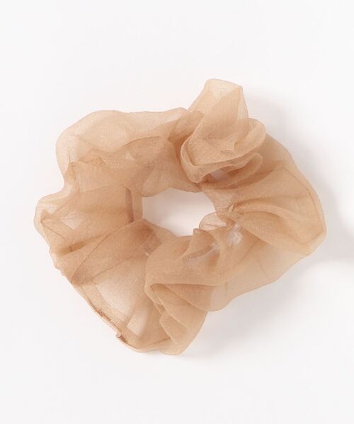 flower（フラワー）の「エアリーブルームシュシュ（シュシュ・レディース・アイボリー/ブラウン/カーキ/ダークブラウン・FREE）」の11枚目の写真