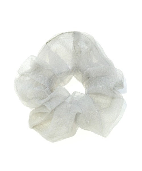 flower（フラワー）の「エアリーブルームシュシュ（シュシュ・レディース・アイボリー/ブラウン/カーキ/ダークブラウン・FREE）」の14枚目の写真