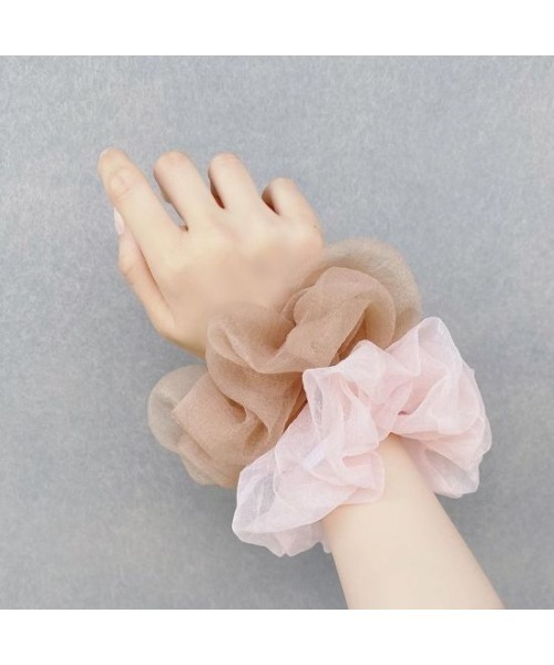 flower（フラワー）の「エアリーブルームシュシュ（シュシュ・レディース・アイボリー/ブラウン/カーキ/ダークブラウン・FREE）」の7枚目の写真