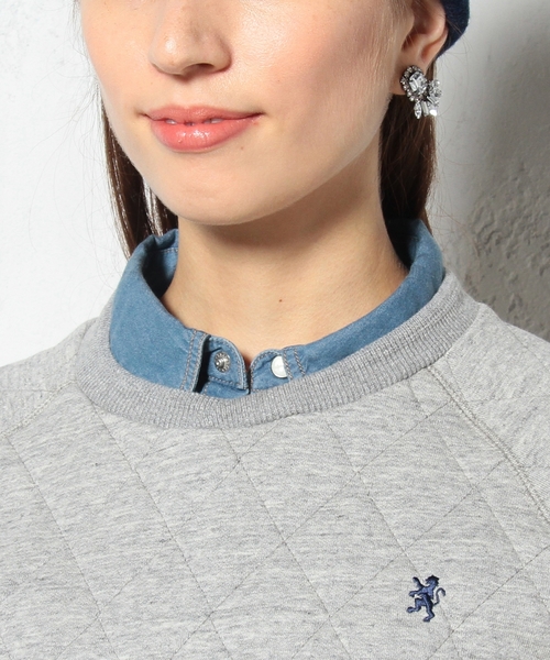 GYMPHLEX(ジムフレックス)の「Gymphlex C QLT POスウェット ◆(スウェット・レディース・グレー/ネイビー・フリー)」の8枚目の写真