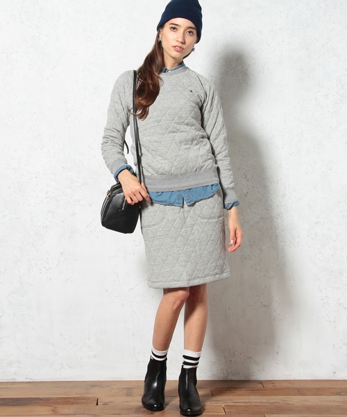 GYMPHLEX(ジムフレックス)の「Gymphlex C QLT POスウェット ◆(スウェット・レディース・グレー/ネイビー・フリー)」の5枚目の写真