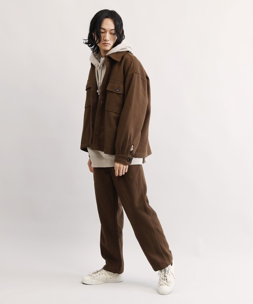 Lulu ＆ Arnie（るるあんどあーにー）の「センタープレスストレッチパンツ（その他パンツ・メンズ・ブラック/グレイッシュベージュ/ブラウン・MEDIUM/LARGE）」の15枚目の写真