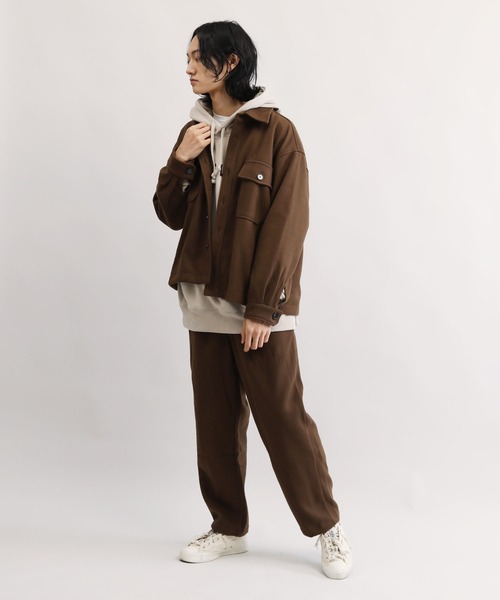 Lulu ＆ Arnie（るるあんどあーにー）の「センタープレスストレッチパンツ（その他パンツ・メンズ・ブラック/グレイッシュベージュ/ブラウン・MEDIUM/LARGE）」の16枚目の写真