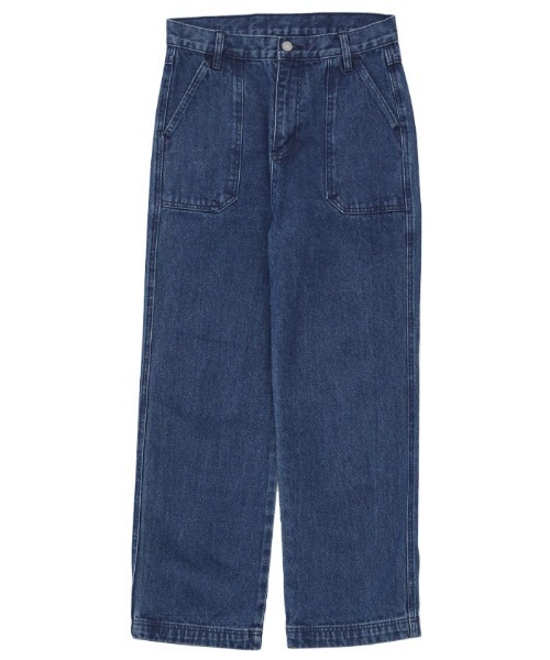 select MOCA(セレクトモカ)の「ベイカーニュアンスデニム(デニムパンツ・レディース・ブラック/インディゴブルー/アイボリー・SMALL/MEDIUM)」の6枚目の写真