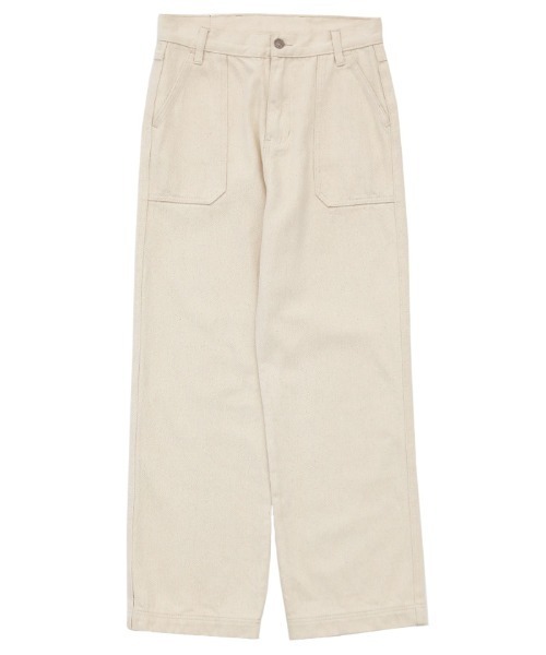 select MOCA(セレクトモカ)の「ベイカーニュアンスデニム(デニムパンツ・レディース・ブラック/インディゴブルー/アイボリー・SMALL/MEDIUM)」の7枚目の写真