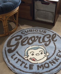 ACME FURNITURE（アクメファニチャー）の「おさるのジョージ×ACME　GEORGE FACE MAT（寝具・キッズ）」