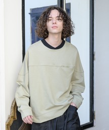 CASPER JOHN | Cross-rib Dolman Sweat/クロスリブドルマンスウェット(スウェット)