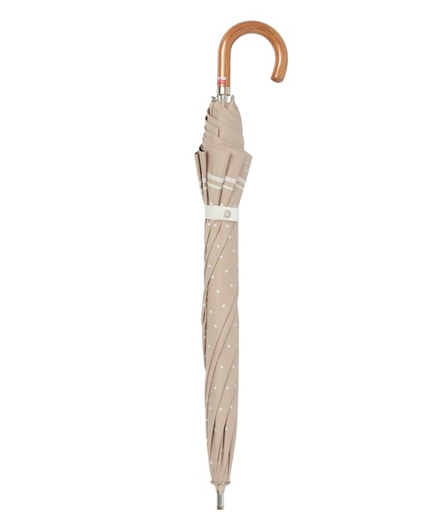 セール】遮光 晴雨兼用日傘 ドット×グログラン（長傘）｜POLO