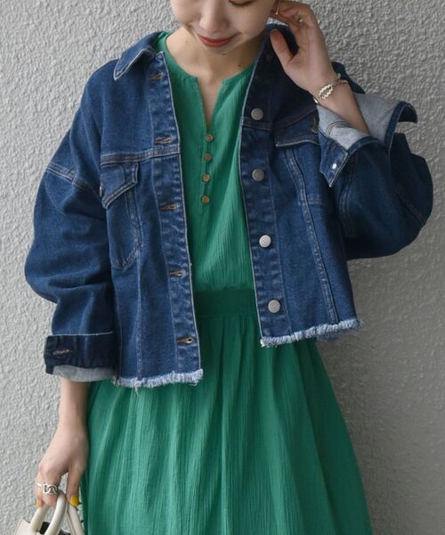 CIMARRON（シマロン）の「CIMARRON JEANS：デニムショートジャケット 