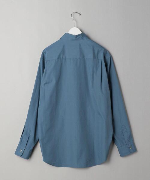 BEAUTY&YOUTH UNITED ARROWS（ビューティーアンドユースユナイテッドアローズ）の「BY フィンクスブロード ワイドシルエット テーパードシャツ（シャツ/ブラウス・メンズ・ホワイト/ロイヤルブルー/グレー・MEDIUM/SMALL/LARGE/X-LARGE）」の17枚目の写真