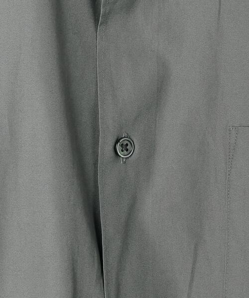 BEAUTY&YOUTH UNITED ARROWS（ビューティーアンドユースユナイテッドアローズ）の「BY フィンクスブロード ワイドシルエット テーパードシャツ（シャツ/ブラウス・メンズ・ホワイト/ロイヤルブルー/グレー・MEDIUM/SMALL/LARGE/X-LARGE）」の14枚目の写真