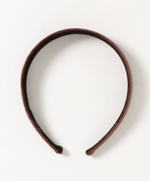 kutir（クティール）の「kutirlune／ベロアカチューシャ（カチューシャ・レディース・ブラック/ダークブラウン/ベージュ/ボルドー・FREE）」の10枚目の写真