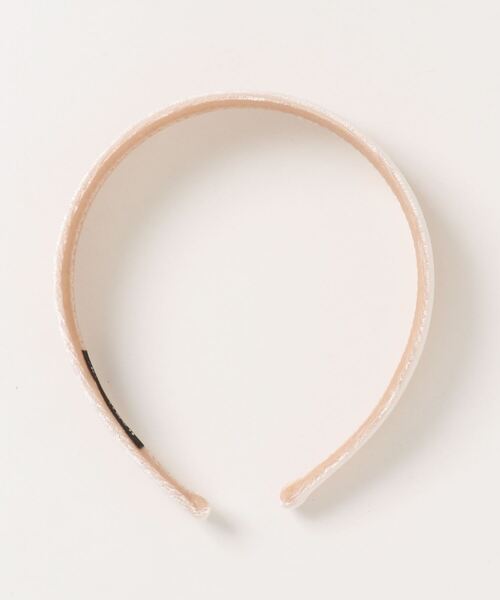 kutir（クティール）の「kutirlune／ベロアカチューシャ（カチューシャ・レディース・ブラック/ダークブラウン/ベージュ/ボルドー・FREE）」の11枚目の写真