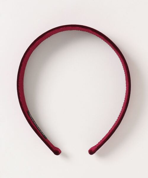 kutir（クティール）の「kutirlune／ベロアカチューシャ（カチューシャ・レディース・ブラック/ダークブラウン/ベージュ/ボルドー・FREE）」の12枚目の写真