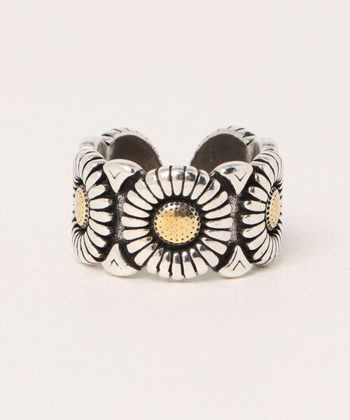 Burner（バーナー）の「【OKUOKU　0909】シルバープレーティング　デイジー　リング　フリーサイズ（リング・メンズ・シルバー/シルバー系2/シルバー系3/その他5/その他4/その他6/その他7・FREE）」の6枚目の写真