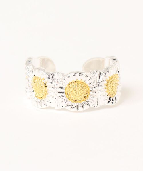 Burner（バーナー）の「【OKUOKU　0909】シルバープレーティング　デイジー　リング　フリーサイズ（リング・メンズ・シルバー/シルバー系2/シルバー系3/その他5/その他4/その他6/その他7・FREE）」の9枚目の写真