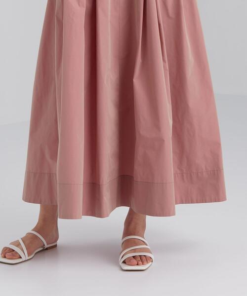 green label relaxing（グリーンレーベルリラクシング）の「FFC ランダムタック メモリー スカート（スカート・レディース・ピンク/ナチュラル/ターコイズブルー・38/36）」の15枚目の写真