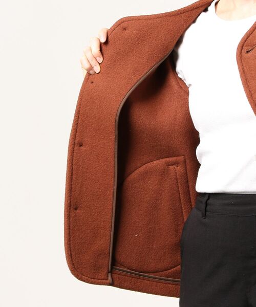 DANTON（ダントン）の「DANTON(ダントン) WOOL MOSSER NO-COLLAR