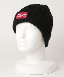 チャムス トレッキング 帽子 ニット帽 ビーニー Napal Knit Watch ネパールニットワッチ (CH05-1225 K001) : ブラック CHUMS