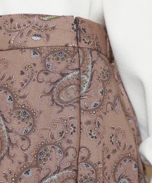 N.(N. Natural Beauty Basic)(エヌエヌナチュラルビューティーベーシック)の「【S Size Line】◆ペイズリーマキシスカート(スカート・レディース・グリーン系その他/ブラウン系その他・SMALL/MEDIUM)」の7枚目の写真