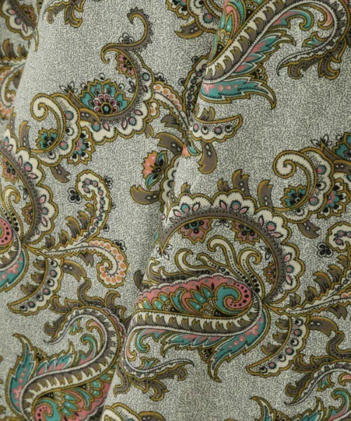 N.(N. Natural Beauty Basic)(エヌエヌナチュラルビューティーベーシック)の「【S Size Line】◆ペイズリーマキシスカート(スカート・レディース・グリーン系その他/ブラウン系その他・SMALL/MEDIUM)」の14枚目の写真