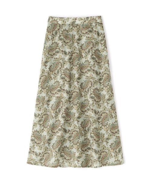 N.(N. Natural Beauty Basic)(エヌエヌナチュラルビューティーベーシック)の「【S Size Line】◆ペイズリーマキシスカート(スカート・レディース・グリーン系その他/ブラウン系その他・SMALL/MEDIUM)」の13枚目の写真