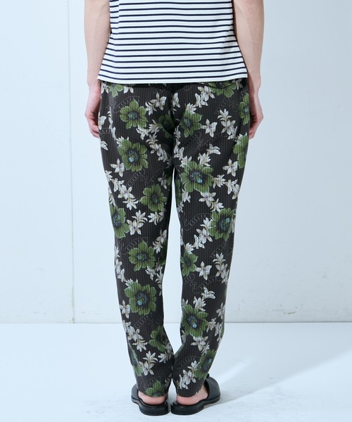 Lui's（ルイス）の「【SILLIS/シリス】HIGH WAIST TAPERED ALOHA PANTS(アロハ柄テーパードパンツ)（スラックス・メンズ・ブラック・44/46）」の10枚目の写真