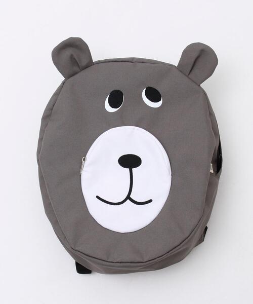coen（コーエン）の「【coen キッズ/ジュニア】コーエンベアリュック（バックパック/リュック・キッズ・ブラック/グレー・FREE）」の6枚目の写真