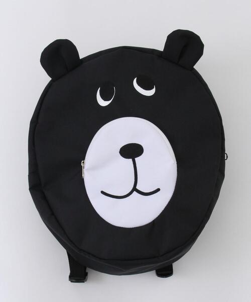 coen（コーエン）の「【coen キッズ/ジュニア】コーエンベアリュック（バックパック/リュック・キッズ・ブラック/グレー・FREE）」の7枚目の写真