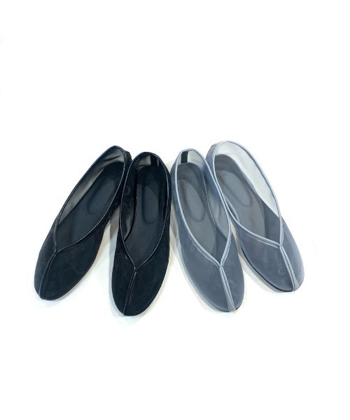 KATHARINE ROSS(キャサリンロス)の「【KATHARINE ROSS】センターシームパイピング チュールシアーパンプス チャイナシューズ(パンプス・レディース・ブラック/グレー・LARGE/MEDIUM/SMALL)」の7枚目の写真