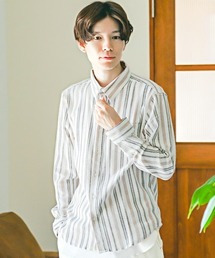 パナマ織りレギュラーカラーシャツ