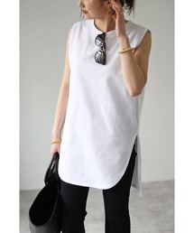 Bonjour Sagan | コットンサイドスリットタンクトップ(タンクトップ)