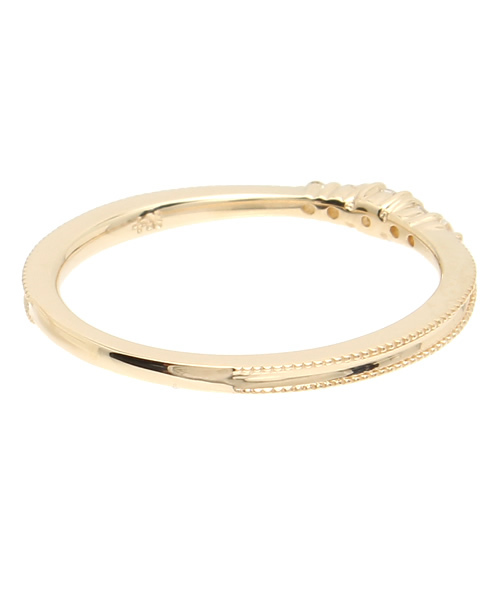 NOJESS(ノジェス)の「K10リング(30144111006)(リング・レディース・イエローゴールド・#9/#11/#7)」の5枚目の写真