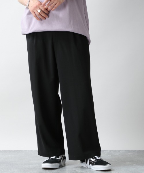 RAGEBLUE（レイジブルー）の「TRストレッチ/サマーワイドパンツ/933349（スラックス・メンズ・ホワイト/ブラック/グリーン系その他/ベージュ系その他2/ブラウン・SMALL/MEDIUM/LARGE）」の3枚目の写真