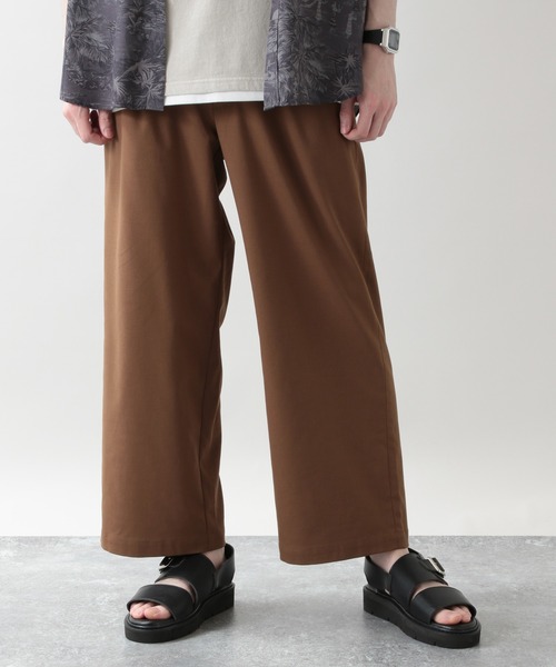 RAGEBLUE（レイジブルー）の「TRストレッチ/サマーワイドパンツ/933349（スラックス・メンズ・ホワイト/ブラック/グリーン系その他/ベージュ系その他2/ブラウン・SMALL/MEDIUM/LARGE）」の7枚目の写真