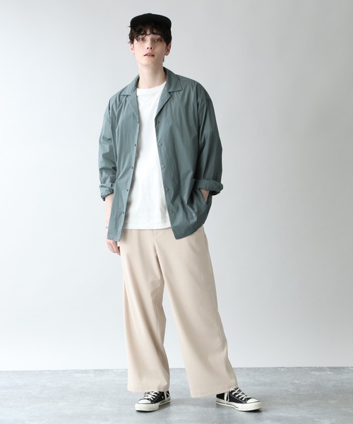 RAGEBLUE（レイジブルー）の「TRストレッチ/サマーワイドパンツ/933349（スラックス・メンズ・ホワイト/ブラック/グリーン系その他/ベージュ系その他2/ブラウン・SMALL/MEDIUM/LARGE）」の13枚目の写真