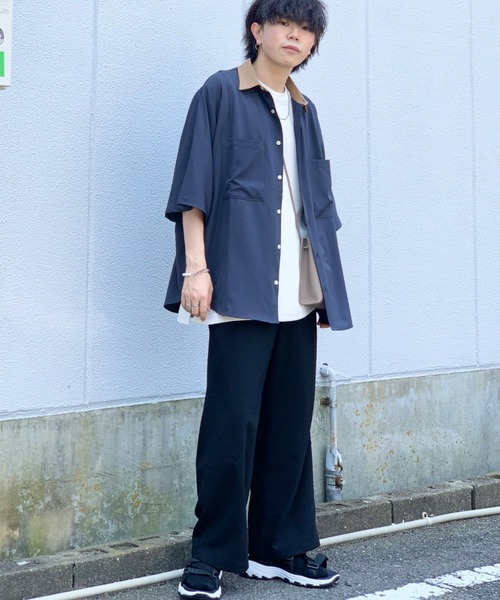 RAGEBLUE（レイジブルー）の「TRストレッチ/サマーワイドパンツ/933349（スラックス・メンズ・ホワイト/ブラック/グリーン系その他/ベージュ系その他2/ブラウン・SMALL/MEDIUM/LARGE）」の17枚目の写真