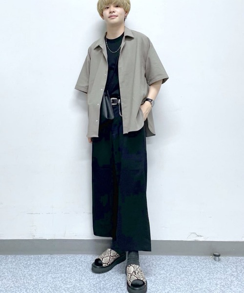 RAGEBLUE（レイジブルー）の「TRストレッチ/サマーワイドパンツ/933349（スラックス・メンズ・ホワイト/ブラック/グリーン系その他/ベージュ系その他2/ブラウン・SMALL/MEDIUM/LARGE）」の18枚目の写真