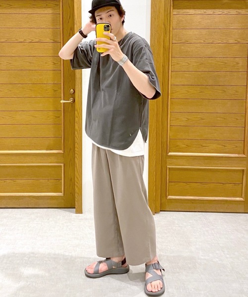 RAGEBLUE（レイジブルー）の「TRストレッチ/サマーワイドパンツ/933349（スラックス・メンズ・ホワイト/ブラック/グリーン系その他/ベージュ系その他2/ブラウン・SMALL/MEDIUM/LARGE）」の21枚目の写真