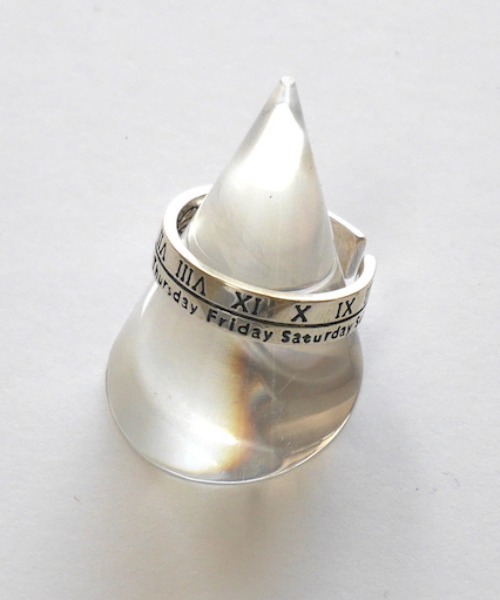 8(eight)(エイト)の「silver925 リング(リング・メンズ・A/B/C/D/E/F/G/I/J/K/L/M/N/O/Q/R/T/V/W/X/P/U/H/S・FREE)」の3枚目の写真