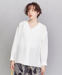 BEAUTY&YOUTH UNITED ARROWS | BY 麻セーラーカラーシャツ -ウォッシャブル-(シャツ/ブラウス)