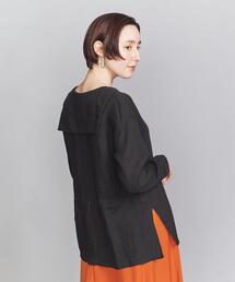 BEAUTY&YOUTH UNITED ARROWS | BY 麻セーラーカラーシャツ -ウォッシャブル-(シャツ/ブラウス)