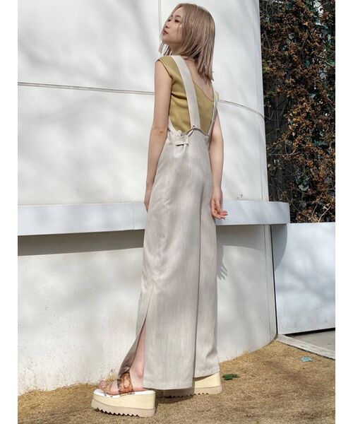 セール】ディープVオールインワン（つなぎ/オールインワン）｜MURUA